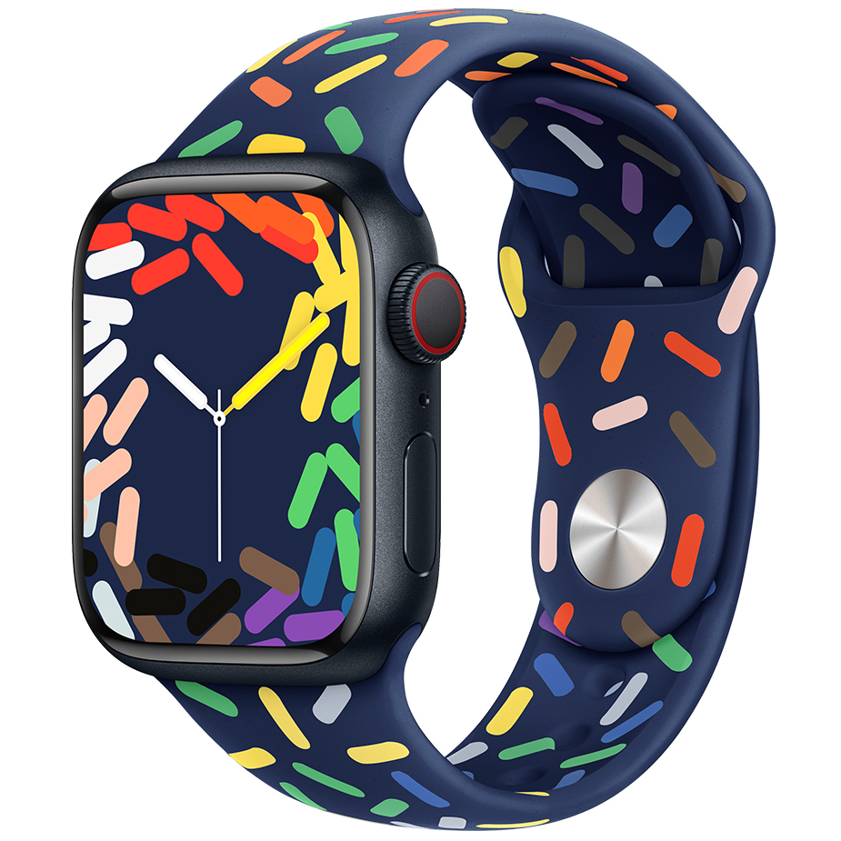 Apple Watch Pride Sport Band - Middernacht